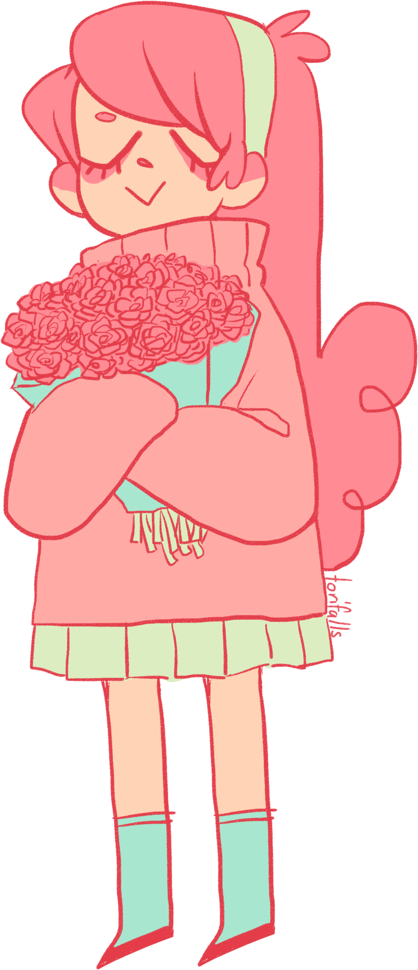 Lil - Space Girl Draw Pastel (1024x2034), Png Download