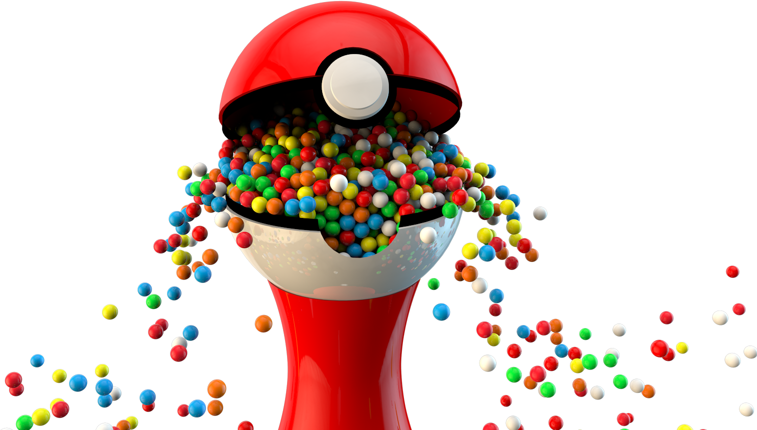 Gum Download Png Image - Bubble Gum Machine Tranceparant (1600x900), Png Download