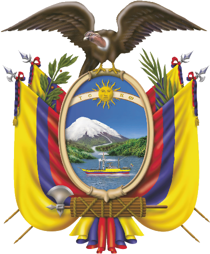 Escudo De La Bandera Del Ecuador (800x534), Png Download