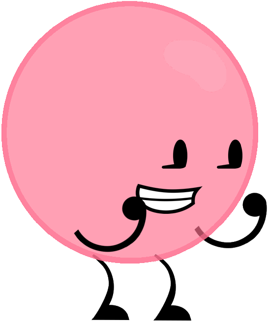 Bubble Gum Season 2 Pose - Object Show Bubble Gum (545x653), Png Download