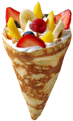 Crepe Cone (311x466), Png Download