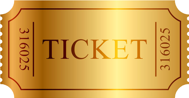 Gold Ticket Png Picture Freeuse Stock Ticket Vector Full Size Png Download Seekpng