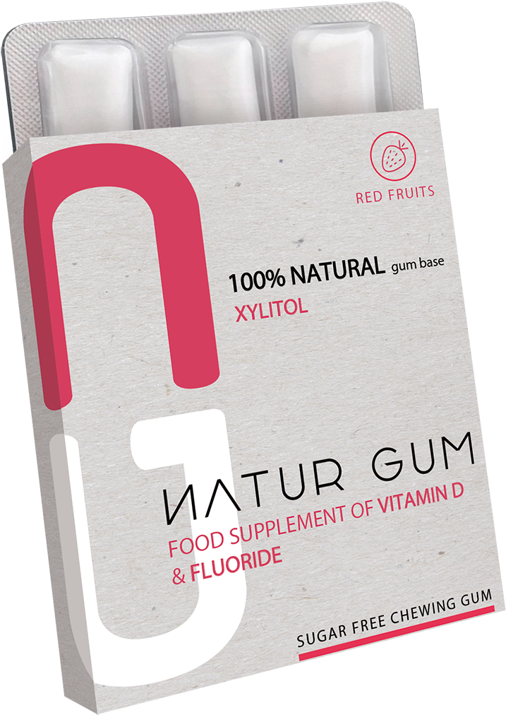 Functional Gums Develops Natural Food Supplement Chewing - Chewing Gum (850x1132), Png Download