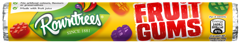 More Views - Rowntrees Fruit Gums Tubes (800x800), Png Download