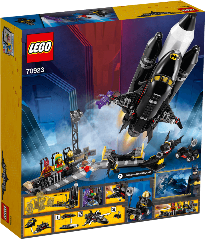 Lego Batman The Bat-space Shuttle - Bat Space Shuttle Lego Set (1488x837), Png Download