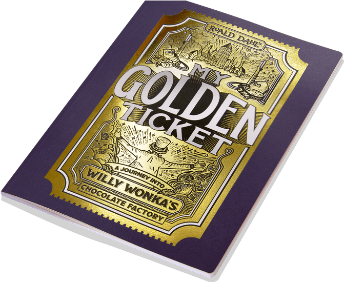 Sitting Down And Reading A Book Is One Of My Favorite - Wonderbly My Golden Ticket (700x550), Png Download