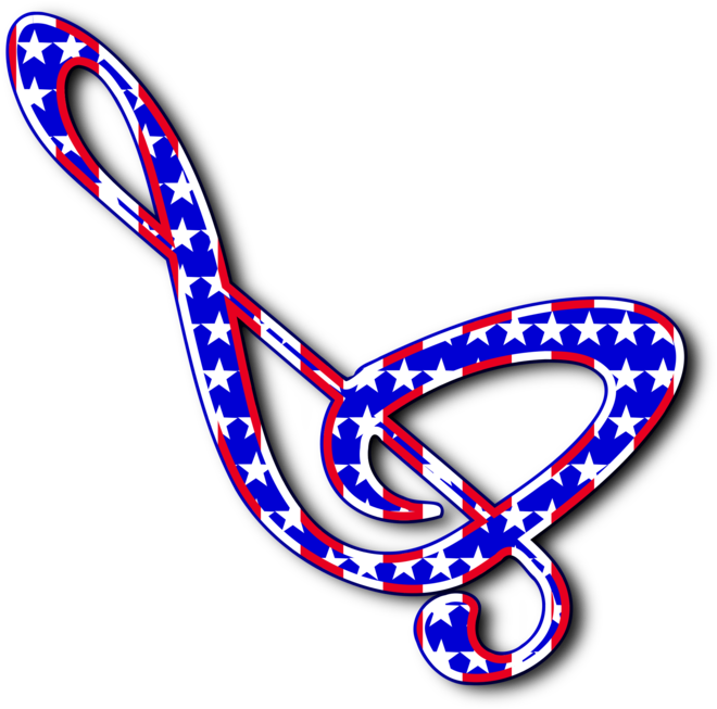 Patriotism Music Download Computer Icons American Patriotic - Clip Art (722x750), Png Download