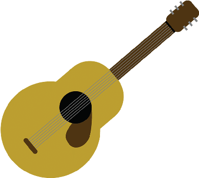 Acoustic Guitar Vector Icon - Guitar (500x500), Png Download