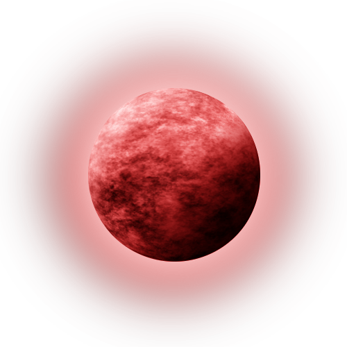 Moon Clipart Red Moon - Transparent Blood Moon Png (500x500), Png Download