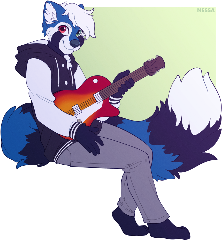 Commission By Strawberryneko33 - Red Panda Furry Art (1000x959), Png Download