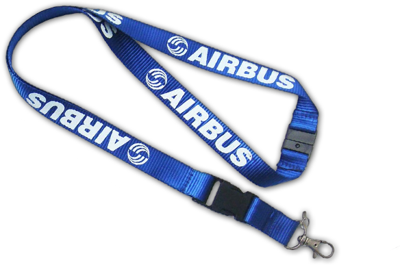 Lanyard Printing Singapore - Strap (584x387), Png Download