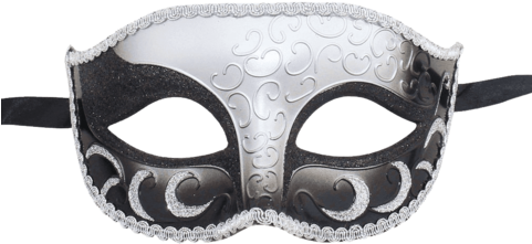 Burlesque-boutique Sparkle Venetian Mardi Gras Halloween - Luxury Mask Unisex Sparkle Venetian Masquerade Mask (480x480), Png Download