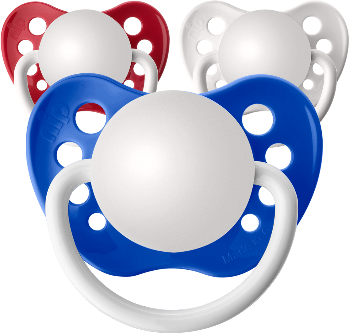 Patriotic Personalized Pacifiers 3 Pack - Pacifier Mouth Guard (1174x1120), Png Download