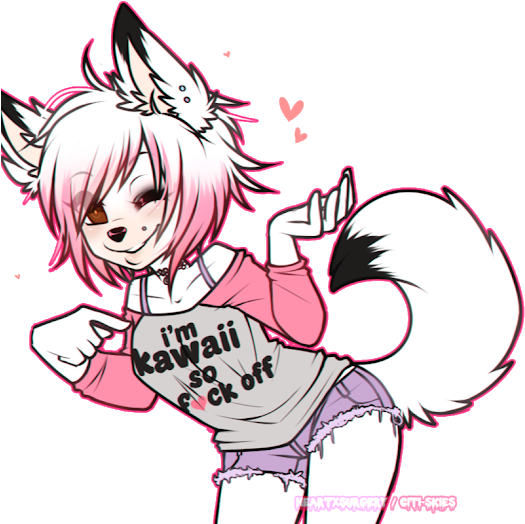 Photo - Furry Kawaii (530x531), Png Download