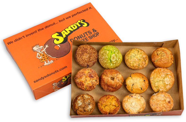 Sandy's Donuts (800x625), Png Download