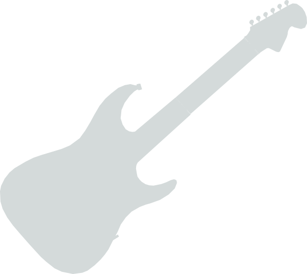How To Set Use Grey Guitar Svg Vector (600x537), Png Download