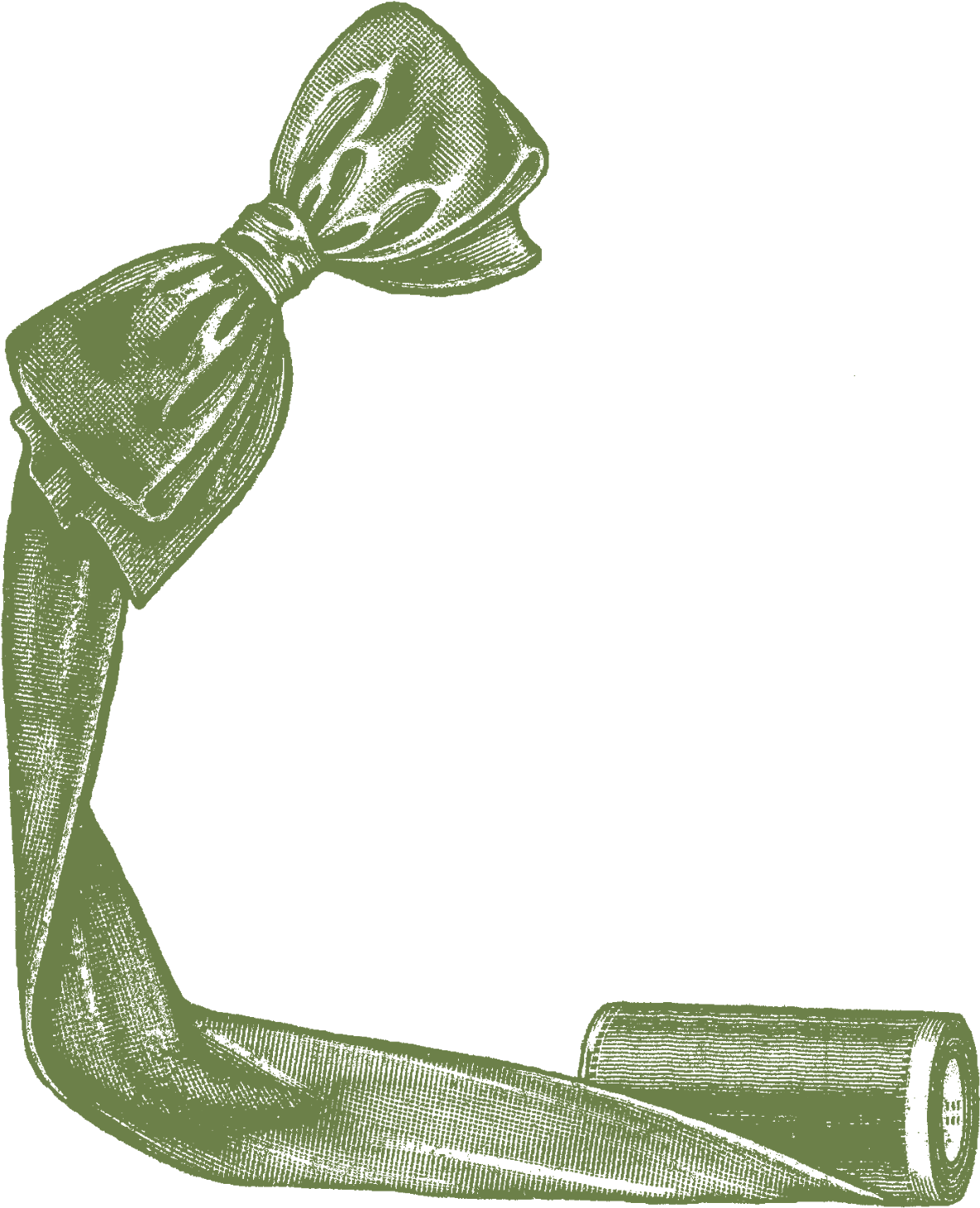 Corner Ribbon - Clip Art (1366x1600), Png Download