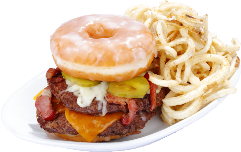 Amazing Donut In Every Meal And Outrageous Atmosphere - Sassy Bass Crazy Donuts (870x558), Png Download