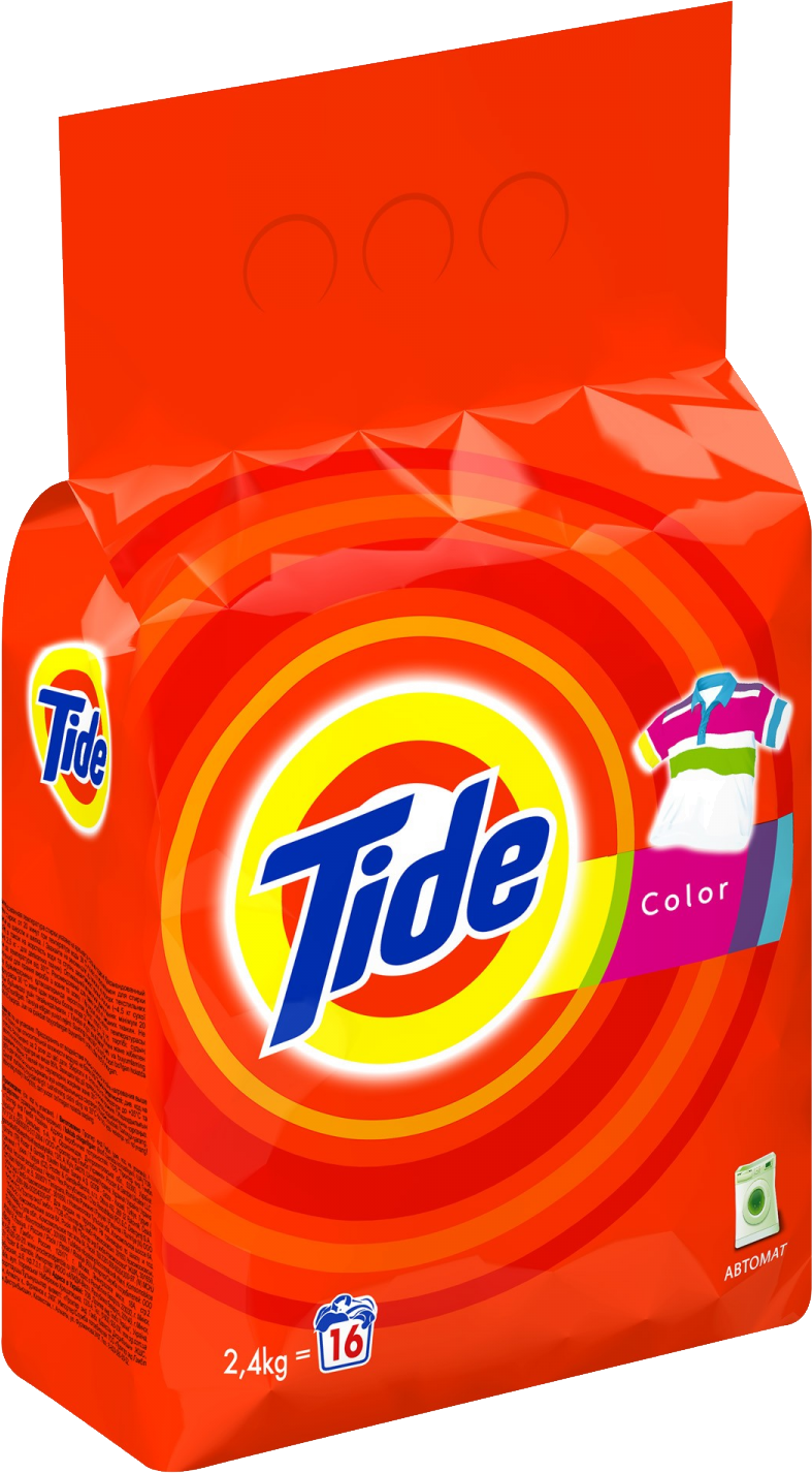 Washing Powder Tide Png - Порошок Пральний Tide 2.4 Кг (787x1426), Png Download
