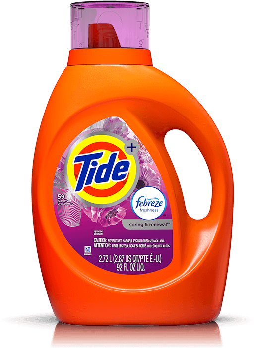 Tide Plus Febreze Freshness Spring And Renewal Scent - Tide Febreze (1200x788), Png Download