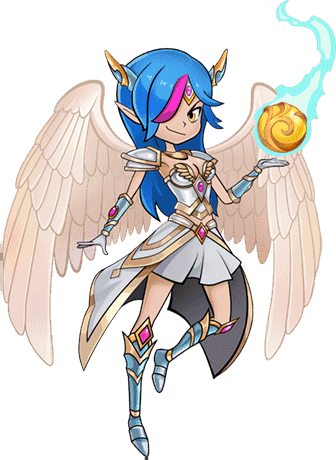 Lily - Everwing Characters (336x460), Png Download