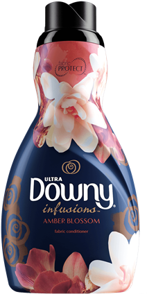 Ultra Downy Infusions Amber Blossom Liquid Fabric Conditioner - Downy Infusions (460x460), Png Download