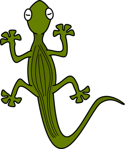 Lizard Clipart Small Lizard - Lizard Clipart (420x500), Png Download