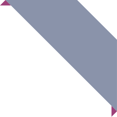 Corner Ribbon Tab - Slope (400x401), Png Download