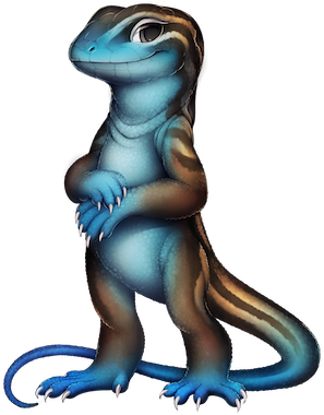 Posts - - Furvilla Gecko (308x400), Png Download