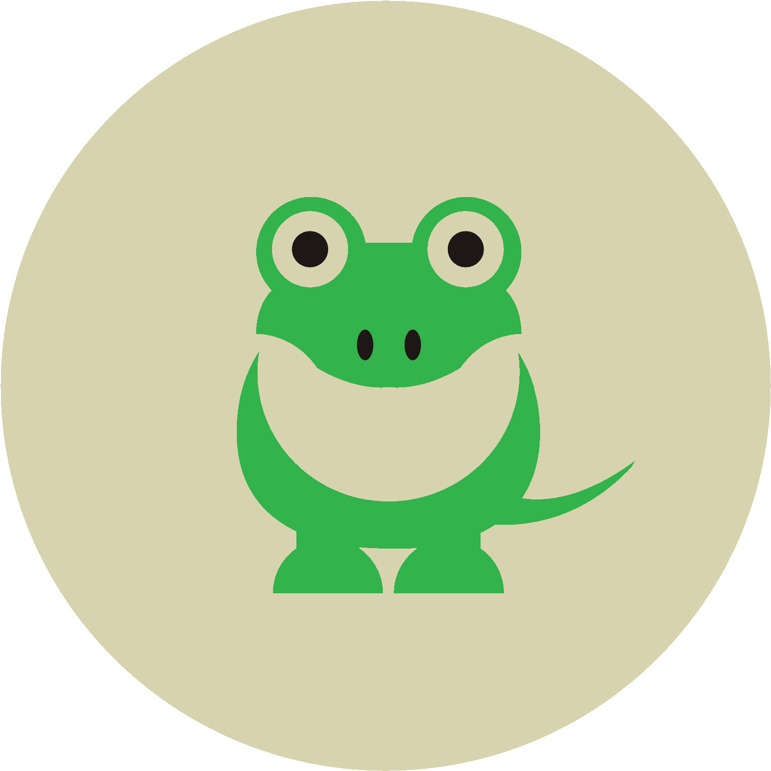 Lizard Icon - Clip Art (1600x1600), Png Download