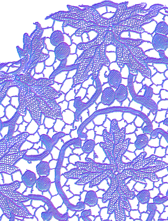 Diffuse Image = Md5 Texture Slot - Normal Pattern Map (580x762), Png Download