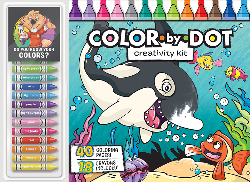 Color By Dot Floor Pad - Coloring Book (800x1024), Png Download