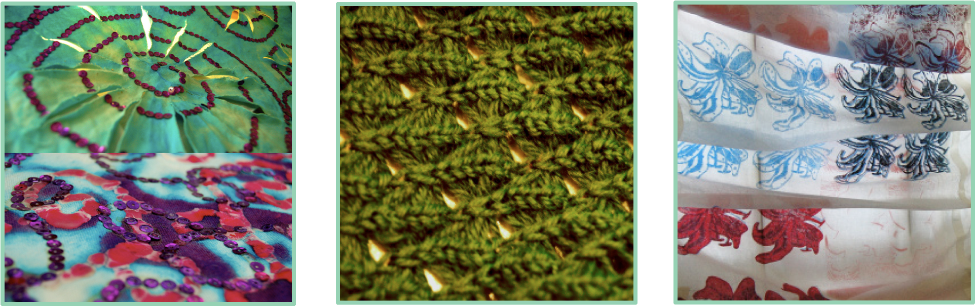 Experimental Textile Designs To Explore The Effect - Textiles Examples (1975x643), Png Download