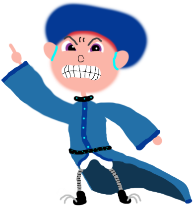 Piston Revenge Pointing His Finger Up Angrily - Chicken Little 2 2018 (394x426), Png Download