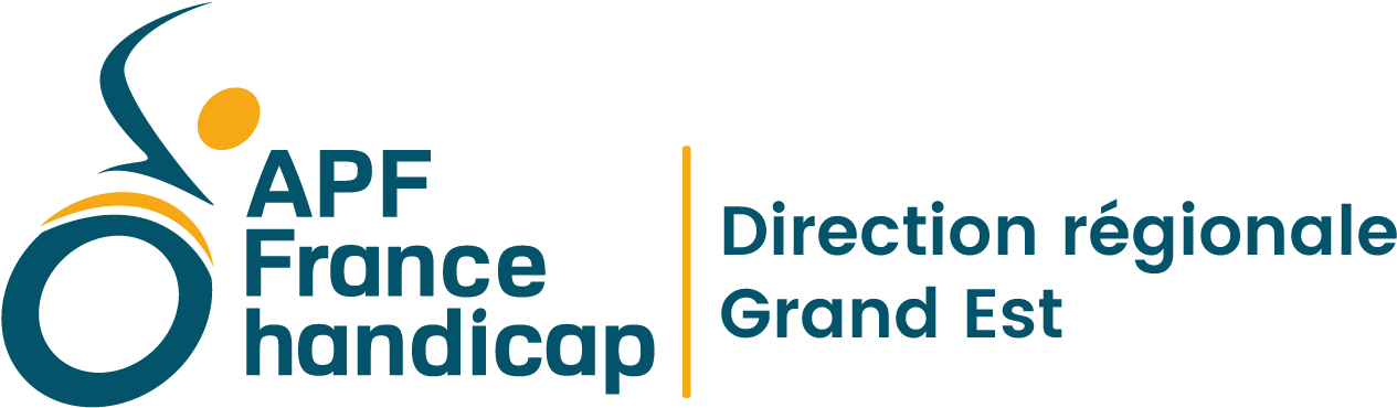 Apf France Handicap Grand Est - Grand Est (1417x484), Png Download
