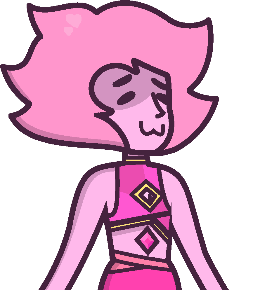 Uwu Pink Diamond - Host (1036x1070), Png Download