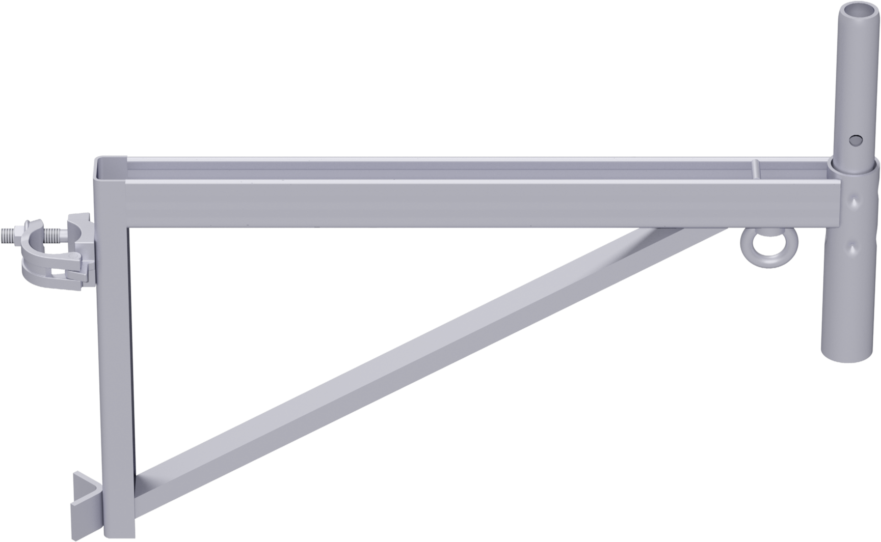 Bracket For Pulley - Steel (1800x1400), Png Download