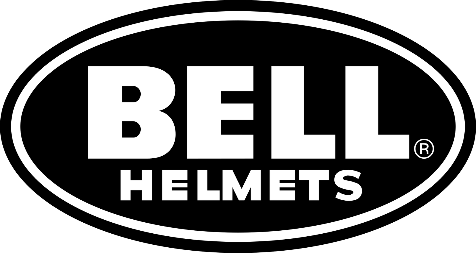 Bell Helmets 1 Logo Png Transparent - Bell Helmets Logo Png (1600x850), Png Download