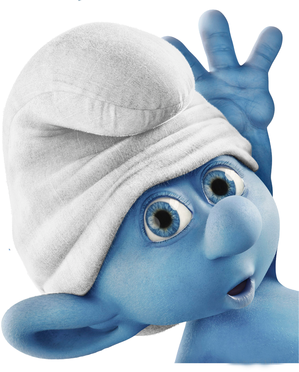 Png Smurf (1301x1600), Png Download