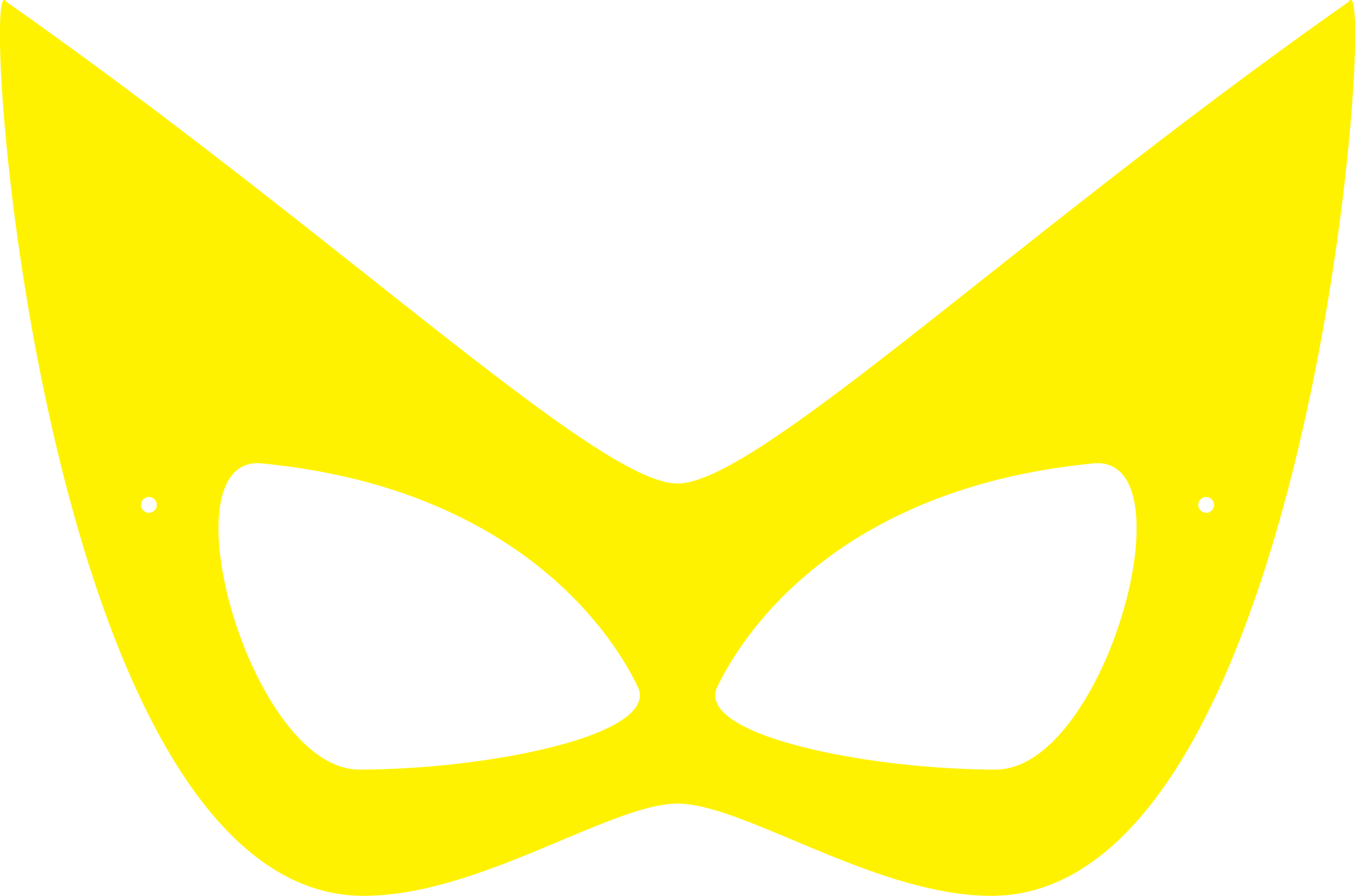 Printable Halloween Masks Marvel Girl Mask (2120x1403), Png Download