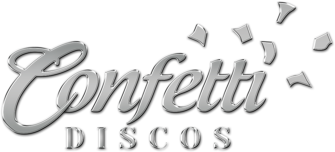 Welcome To Confetti Discos - Confetti (1109x502), Png Download