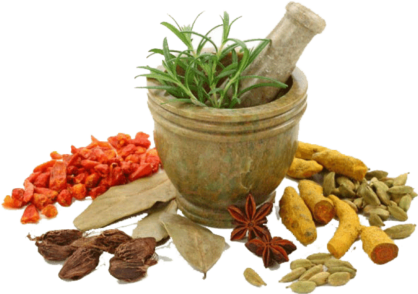 Indian Spices - Natural Domestic Remedies For A Healthy Long Life (489x370), Png Download