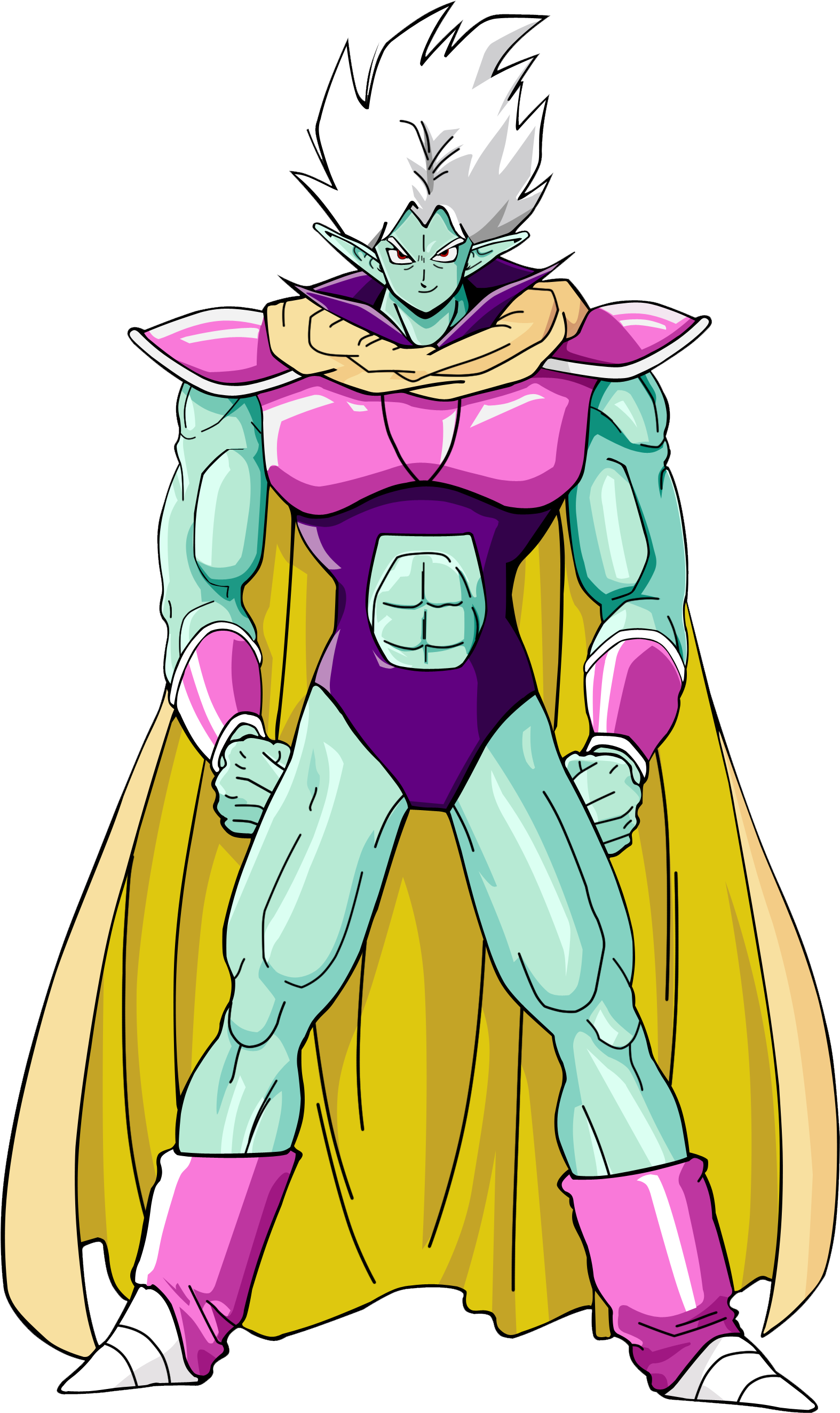 Spice Render - Dragon Ball Z Gash (1644x2704), Png Download