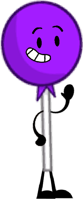 Lolipop Pose Team Fan - Battle For Dream Island Lollipop (270x638), Png Download