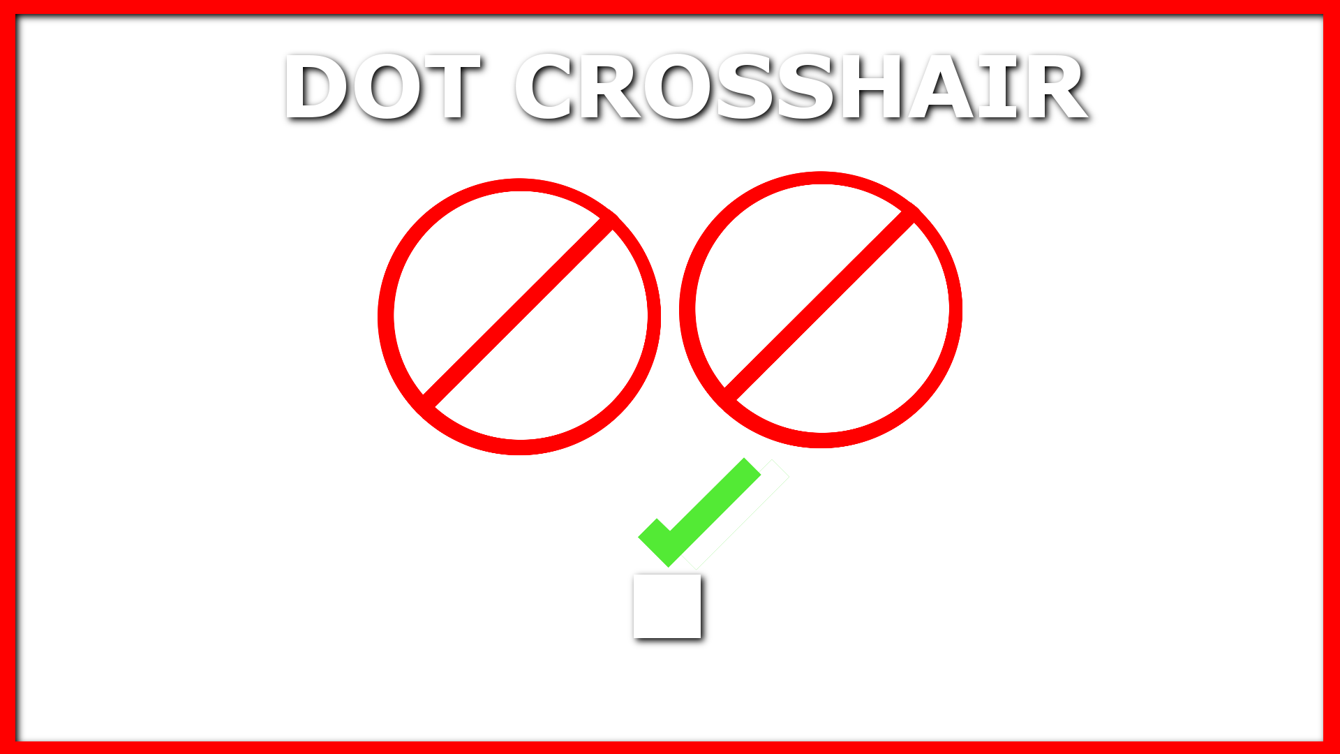 Download Crosshair Overlay Shattered - Silhouette (1920x1080), Png Download