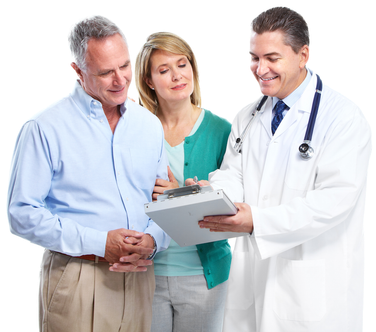 Doctor-patient2 - Check Up Medical Png (905x483), Png Download