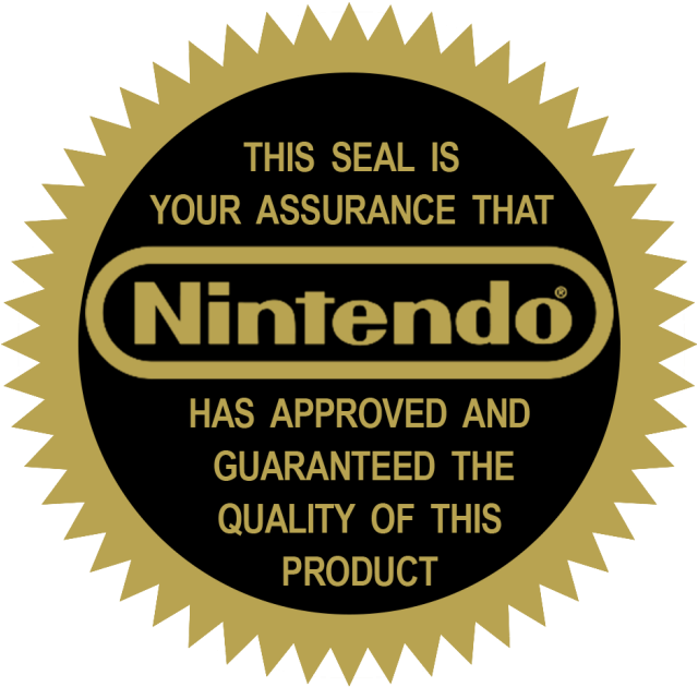 Nintendo Seal Of Quality Png - Nintendo Micro Land - Super Mario Layer Cake Desert (640x640), Png Download