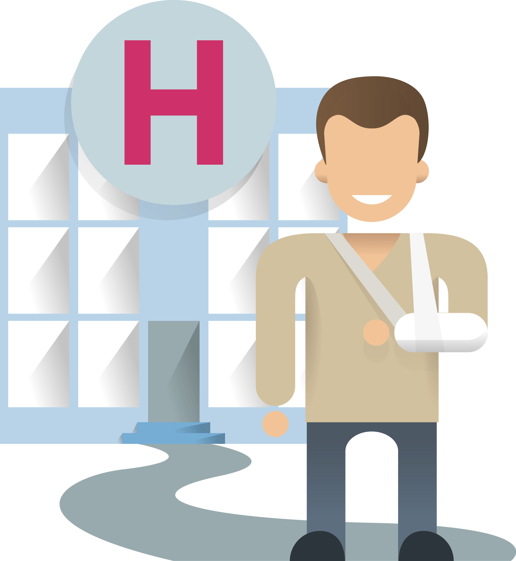 Modules - Hospital (1777x1935), Png Download