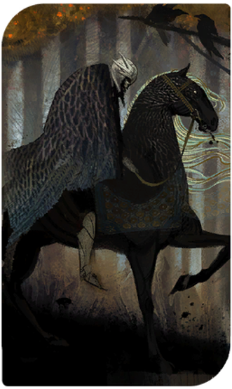 During Companion Quest / After Companion Quest &amp - Dragon Age Tarot Cards Death (330x660), Png Download
