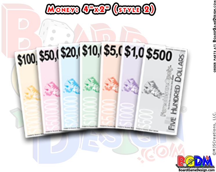 Monopoly Money, Replacement Play Money For Games - Monopoly Money (800x600), Png Download